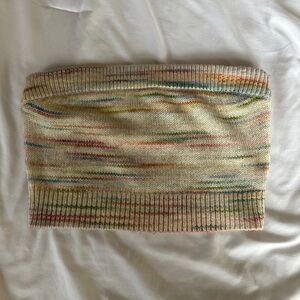 BB Dakota Pastel Knit Tube Top